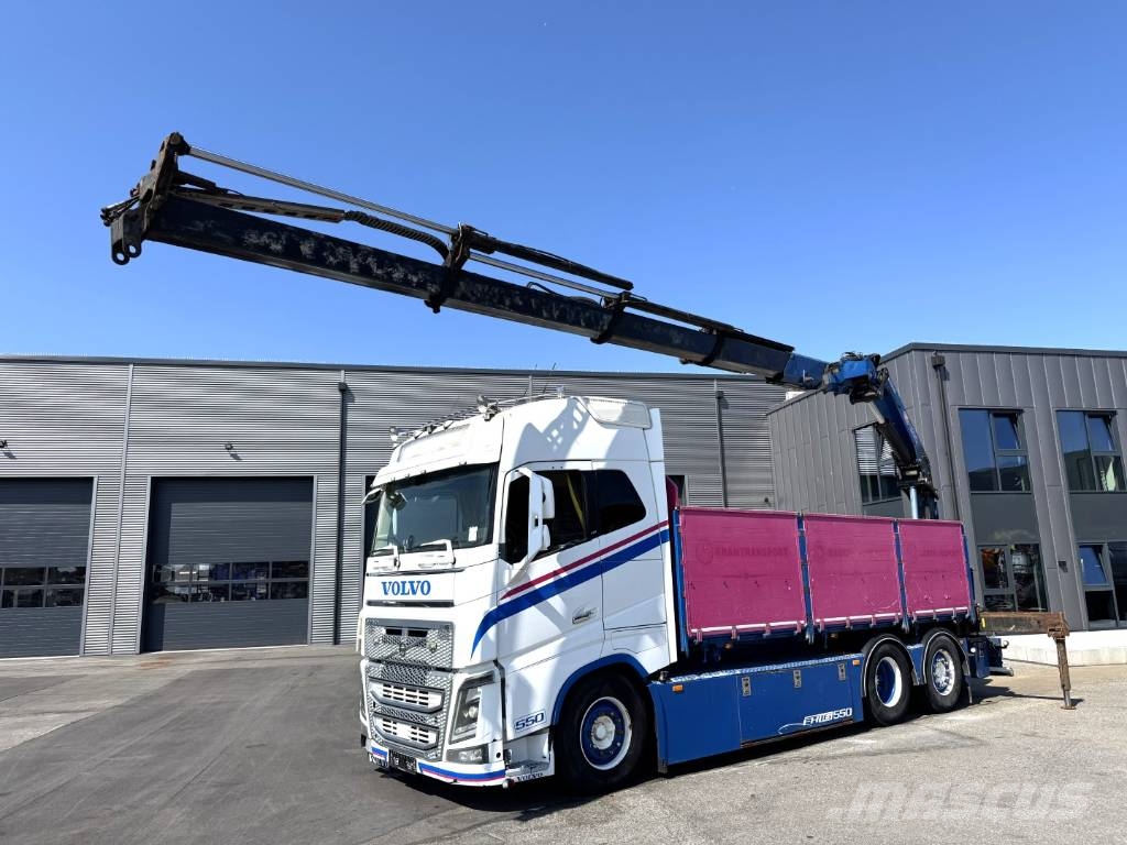Volvo FH16/550 6x2*4 HMF 3220K4 Euro 6 شاحنات الرافعات