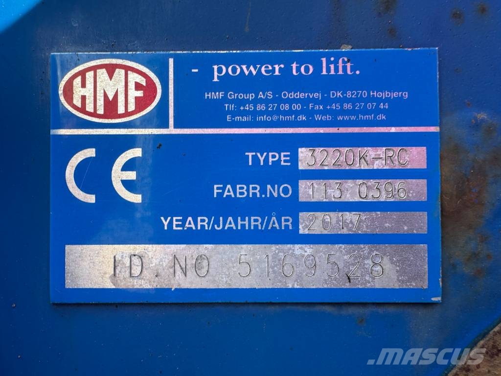 Volvo FH16/550 6x2*4 HMF 3220K4 Euro 6 شاحنات الرافعات