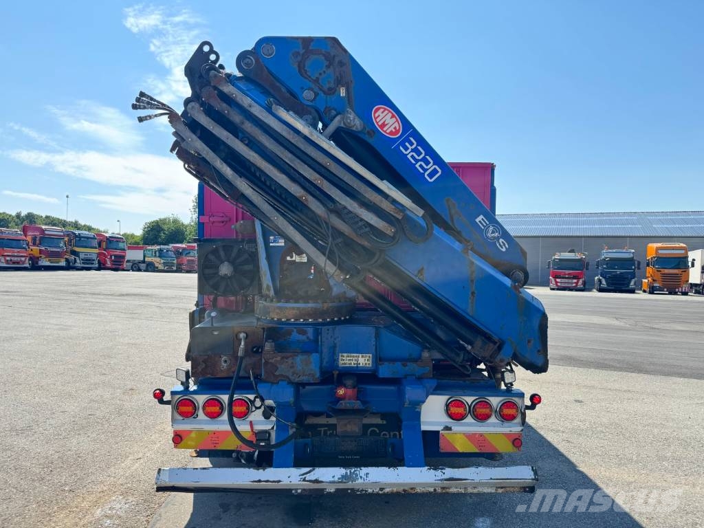 Volvo FH16/550 6x2*4 HMF 3220K4 Euro 6 شاحنات الرافعات