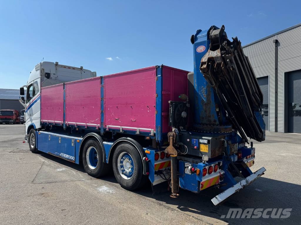 Volvo FH16/550 6x2*4 HMF 3220K4 Euro 6 شاحنات الرافعات