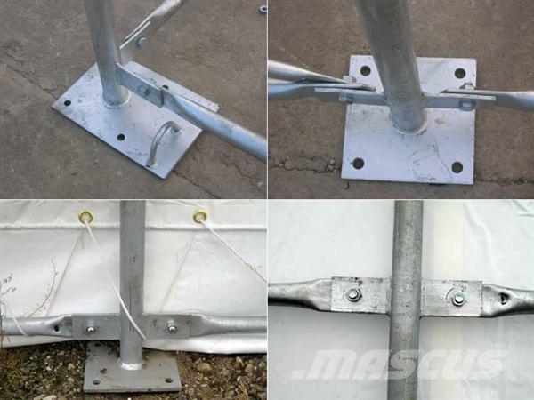 Dancover Storage Shelter Titanium 8x27x3x5m Telthal Muut