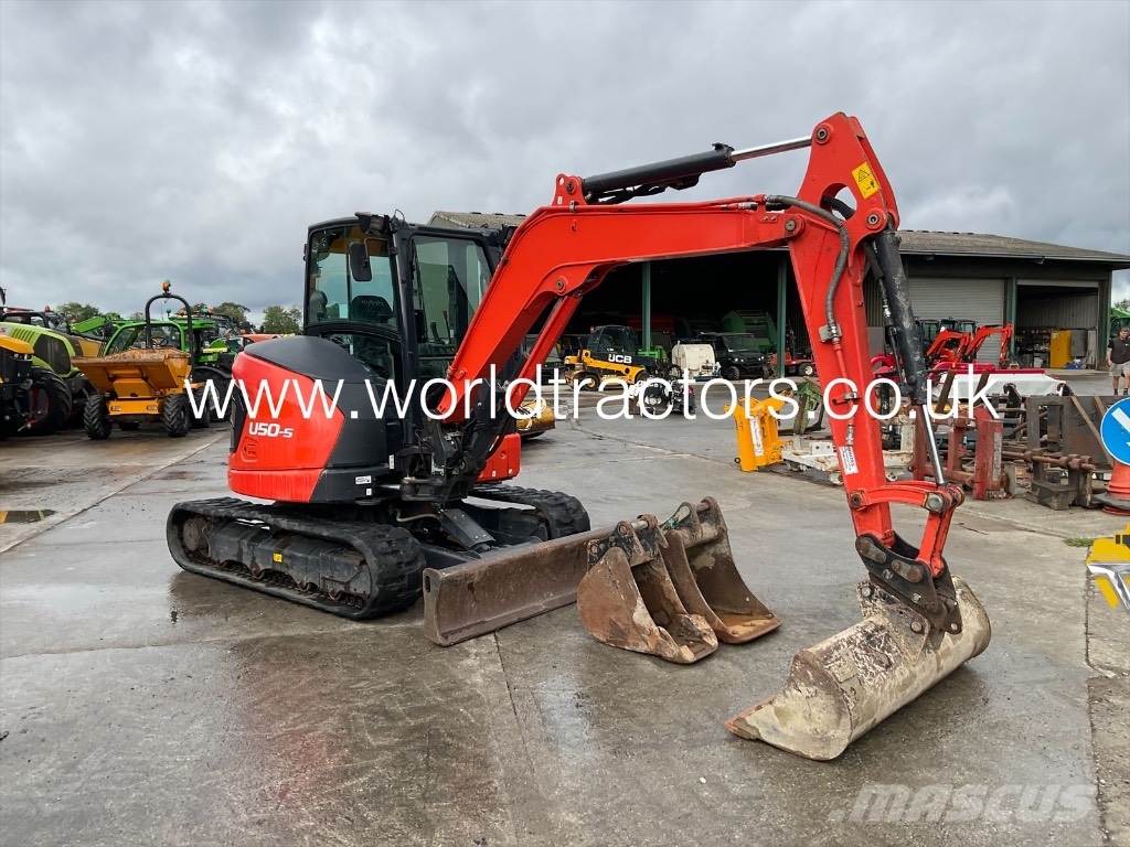 Kubota U 50-5 حفارات صغيرة أقل من 7 طن (حفارات صغيرة)