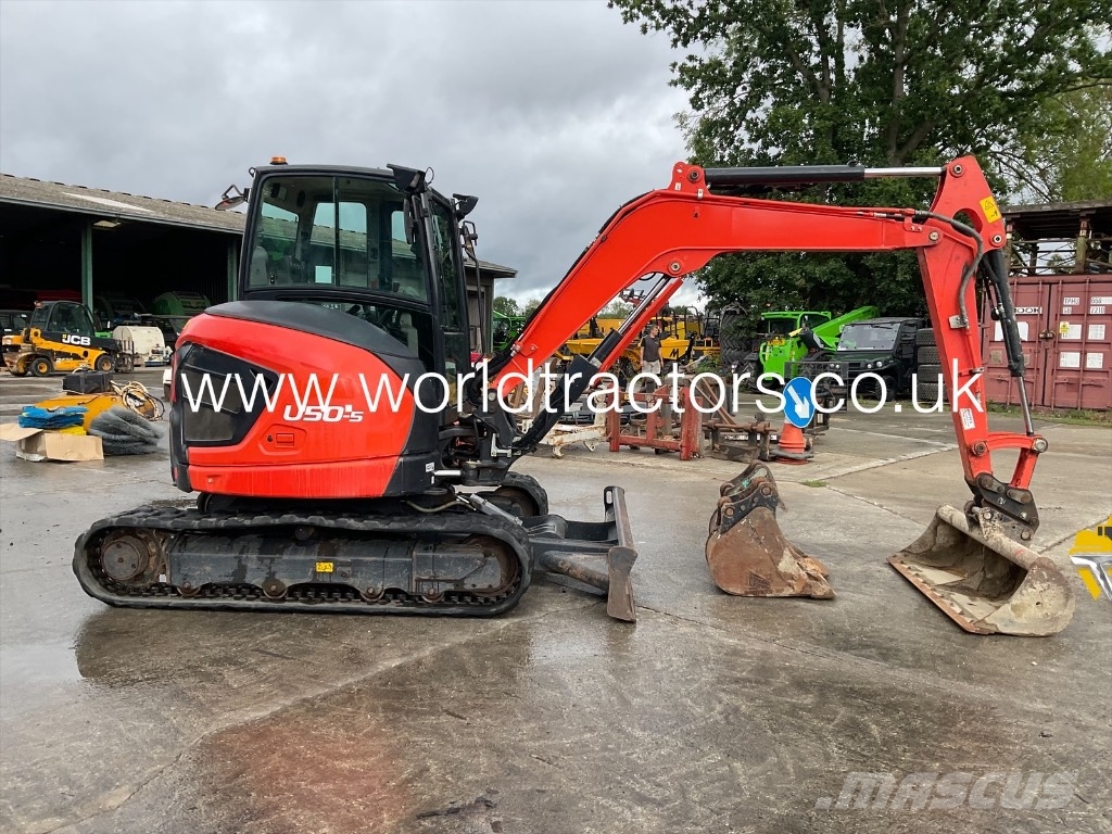Kubota U 50-5 حفارات صغيرة أقل من 7 طن (حفارات صغيرة)