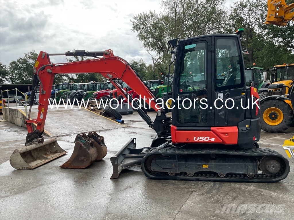 Kubota U 50-5 حفارات صغيرة أقل من 7 طن (حفارات صغيرة)