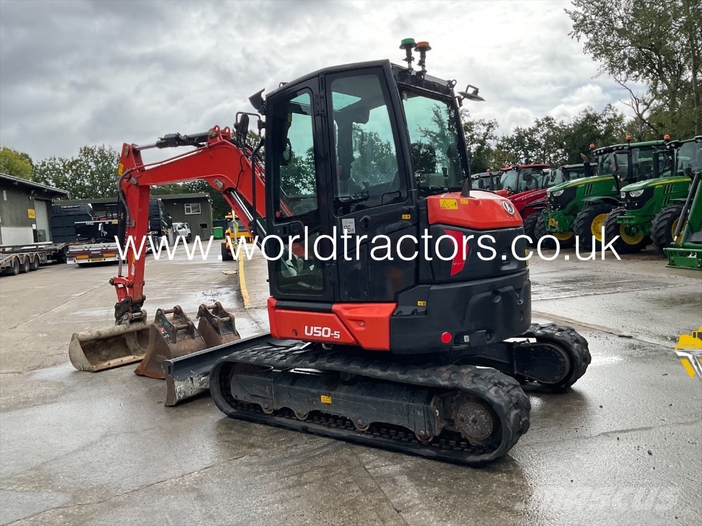 Kubota U 50-5 حفارات صغيرة أقل من 7 طن (حفارات صغيرة)