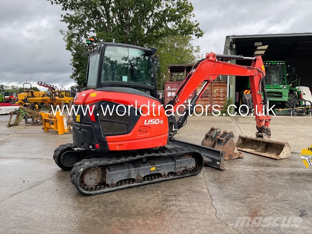 Kubota U 50-5 حفارات صغيرة أقل من 7 طن (حفارات صغيرة)
