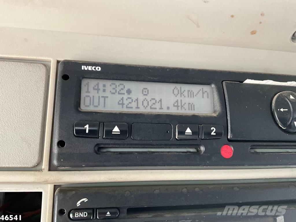 Iveco Trakker AD410T 6x4 Euro 6 Hiab 18 Tonmeter laadkra شاحنات الرافعات الخطافية