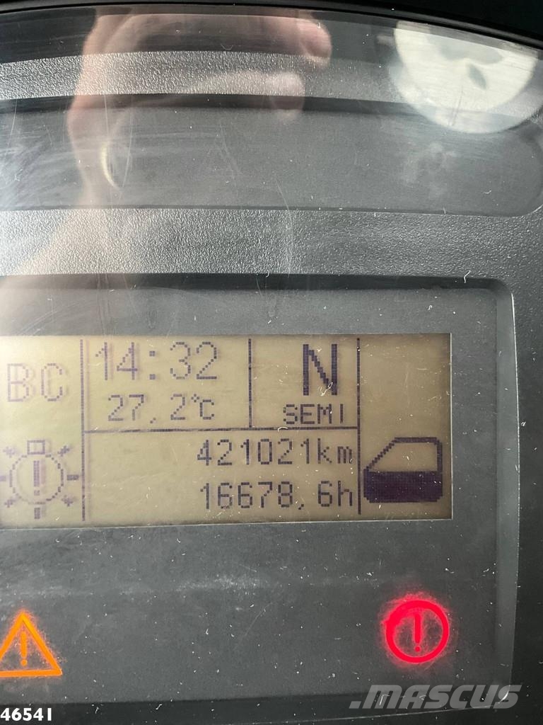 Iveco Trakker AD410T 6x4 Euro 6 Hiab 18 Tonmeter laadkra شاحنات الرافعات الخطافية