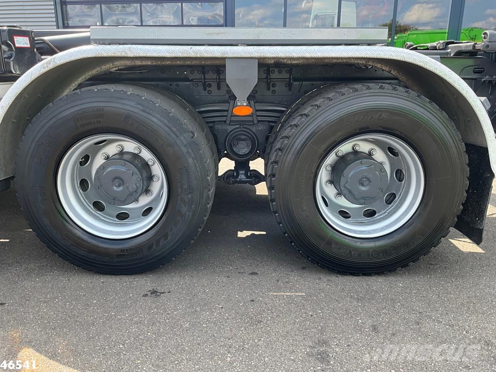 Iveco Trakker AD410T 6x4 Euro 6 Hiab 18 Tonmeter laadkra شاحنات الرافعات الخطافية