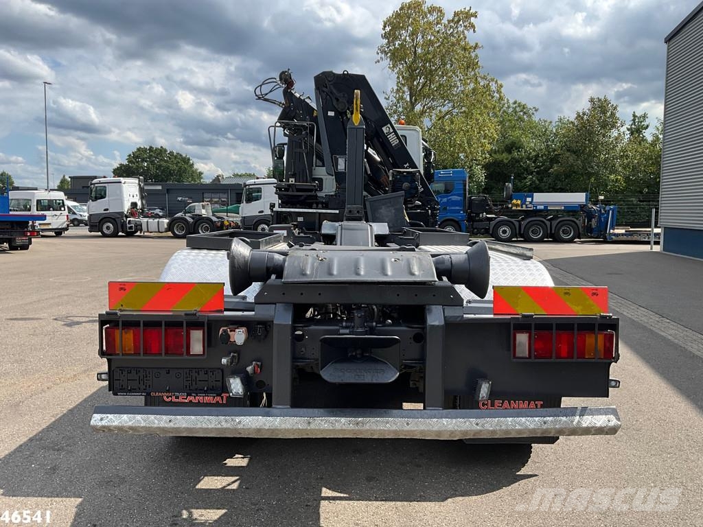 Iveco Trakker AD410T 6x4 Euro 6 Hiab 18 Tonmeter laadkra شاحنات الرافعات الخطافية