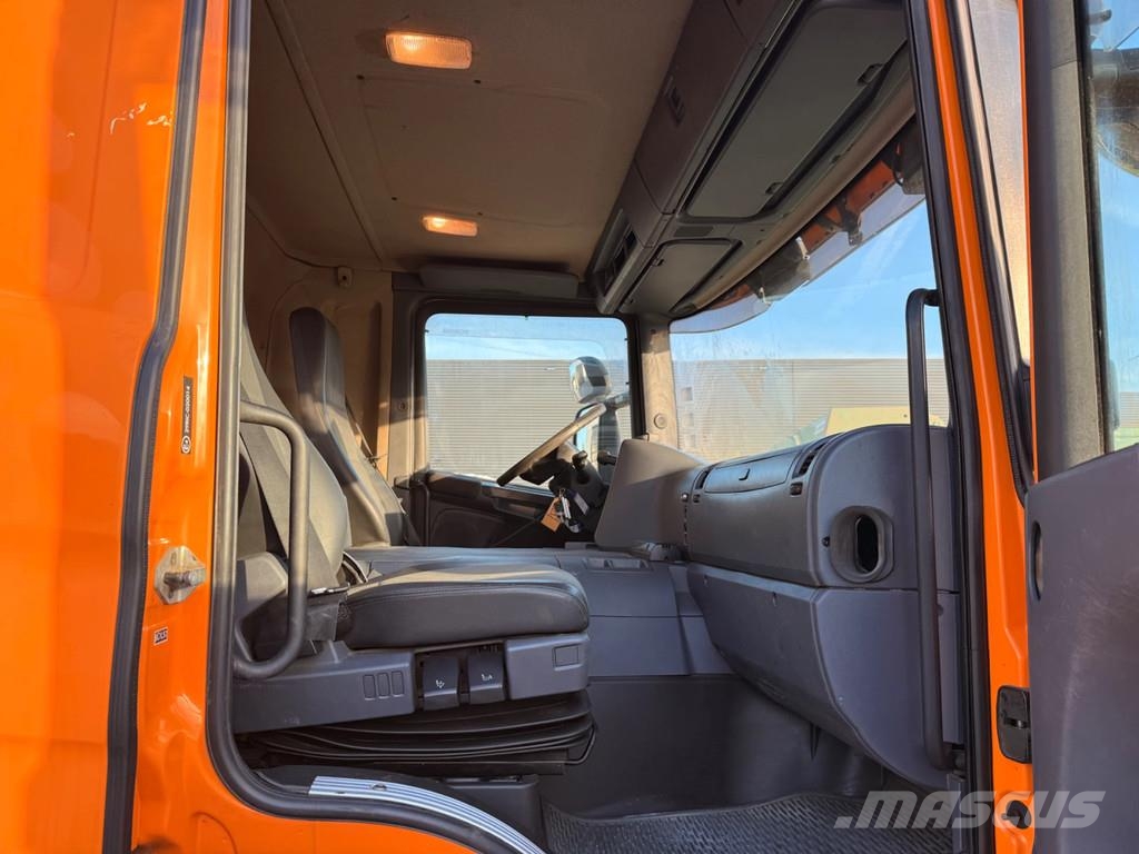 Scania P400 6x4 / Kipper / Retarder / Fassi F235AXP.24 / Самоскиди