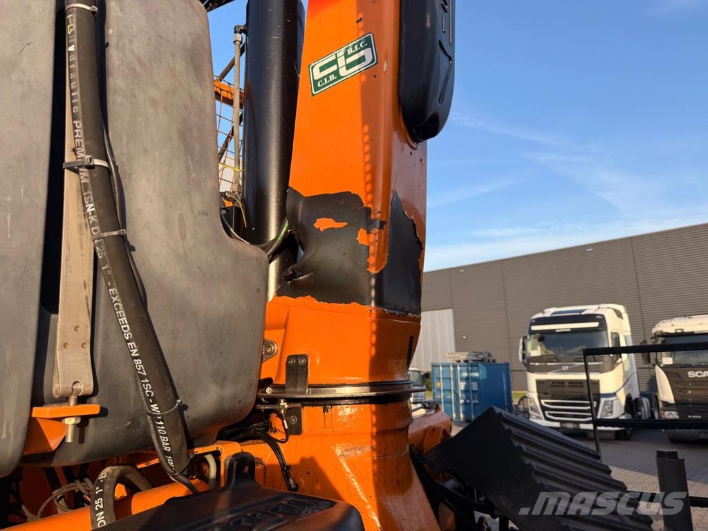 Scania P400 6x4 / Kipper / Retarder / Fassi F235AXP.24 / Самоскиди