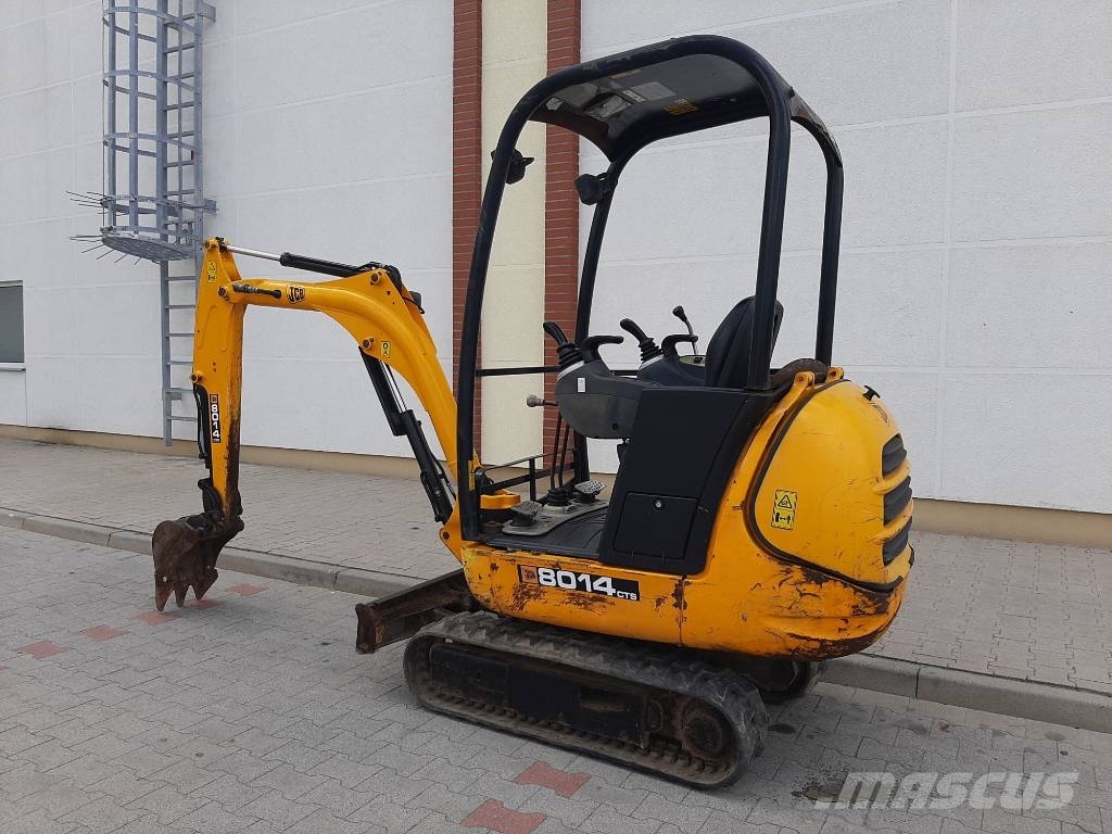 JCB 8014 Mini ekskavatörler, 7 tona dek