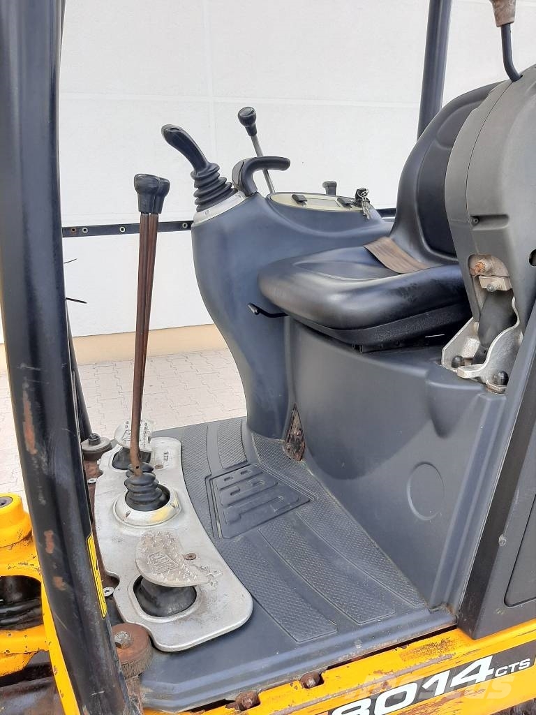 JCB 8014 Mini ekskavatörler, 7 tona dek