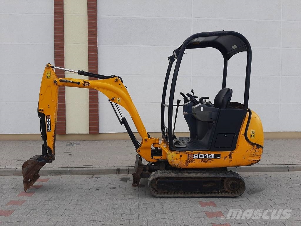 JCB 8014 Mini ekskavatörler, 7 tona dek
