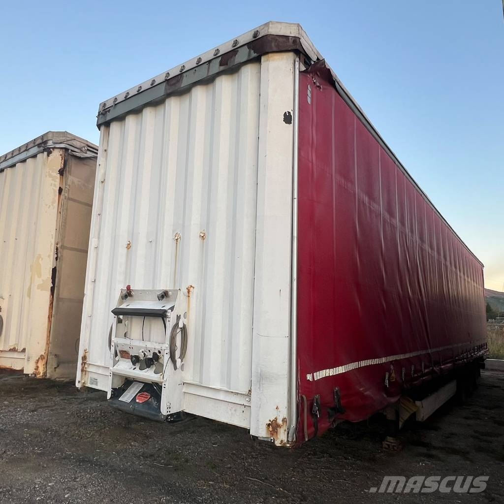 Krone SDP 27 Semi-trailer med lad/flatbed