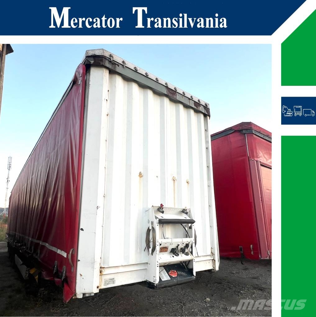 Krone SDP 27 Semi-trailer med lad/flatbed