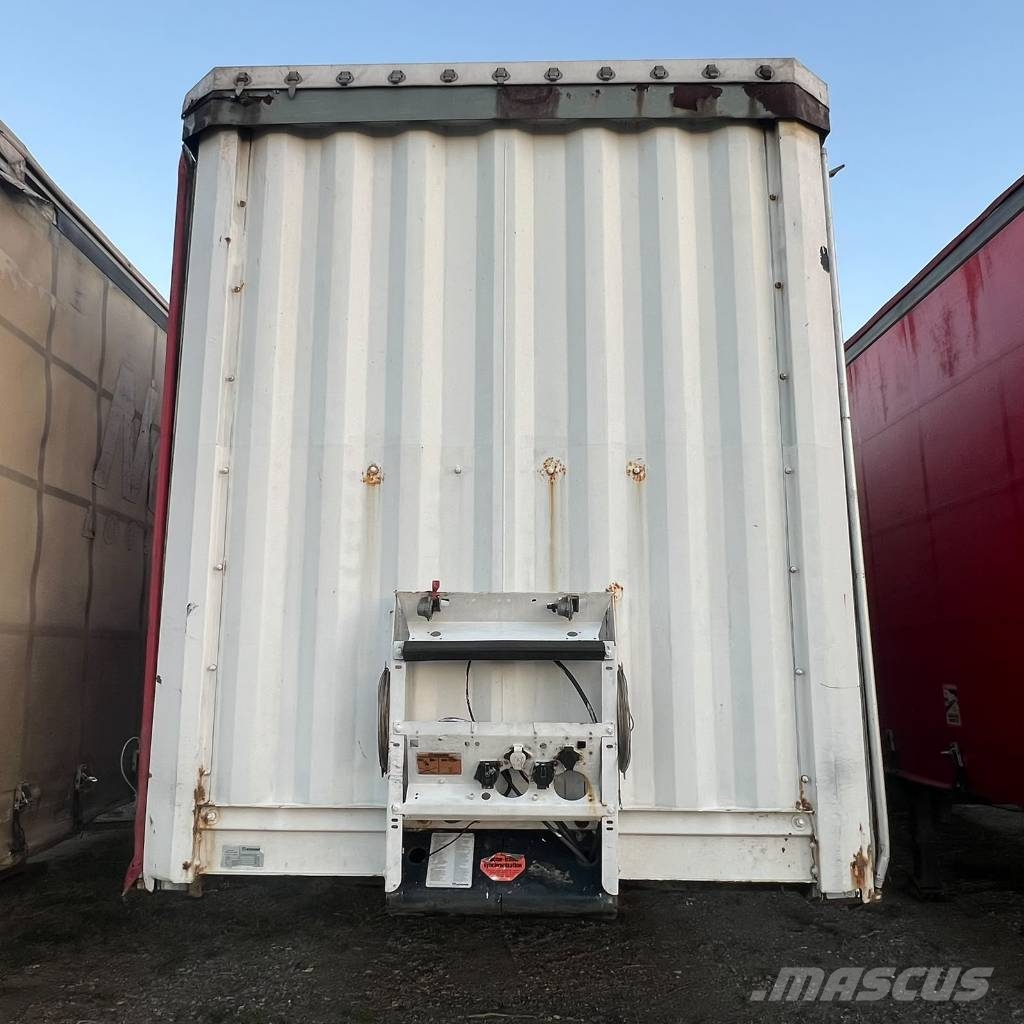 Krone SDP 27 Semi-trailer med lad/flatbed