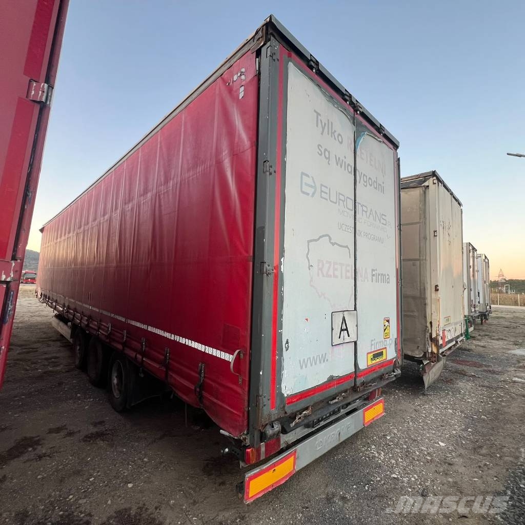 Krone SDP 27 Semi-trailer med lad/flatbed