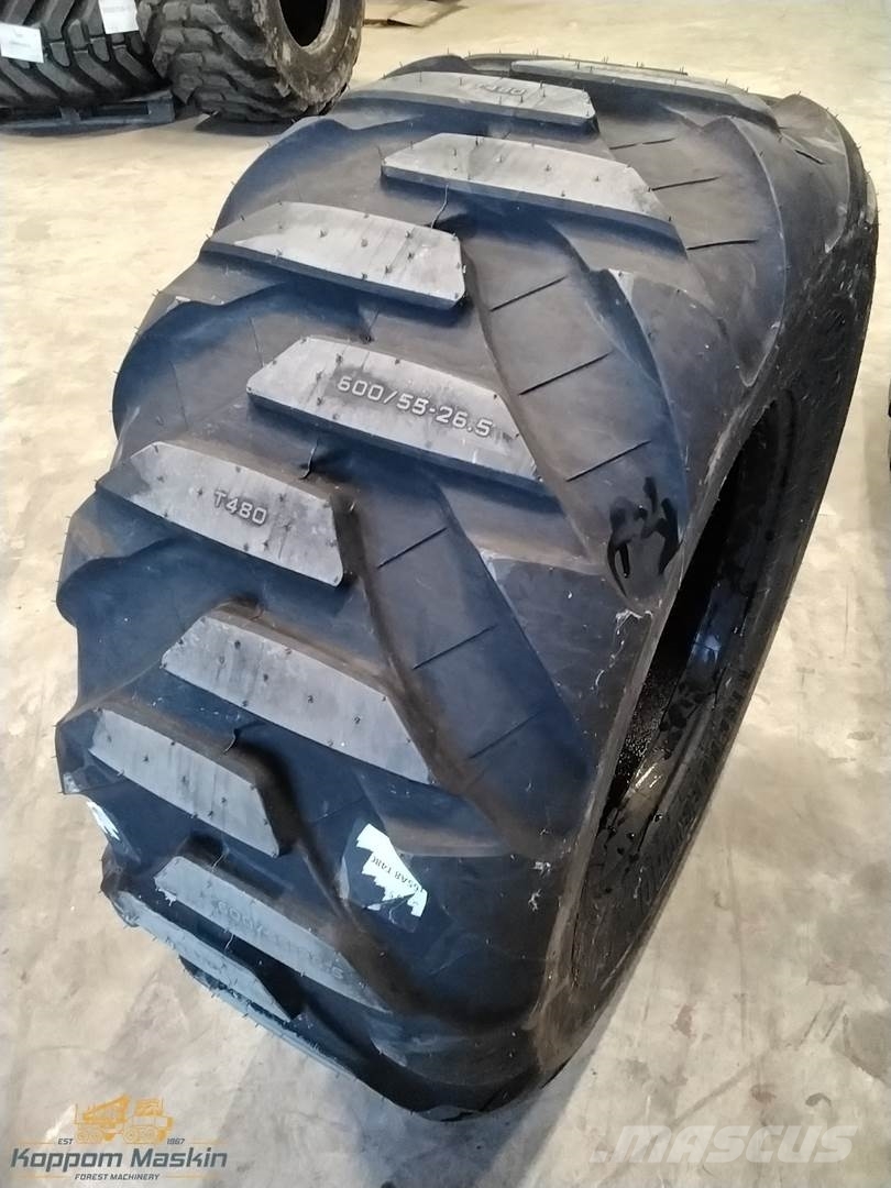 Trelleborg T480 600/55x26,5 Used/Beg Tyres, wheels and rims