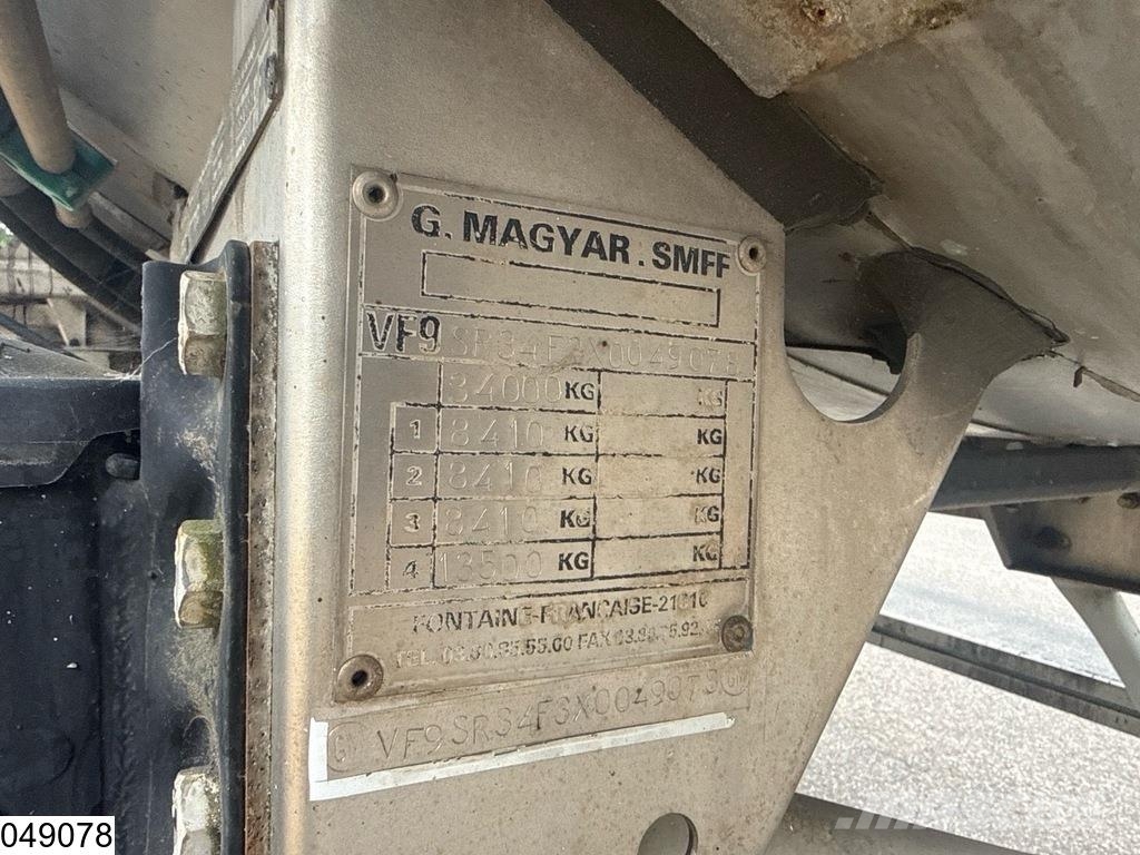 Magyar Bitum 30.000 Liter, 1 Comp Semi remorque citerne