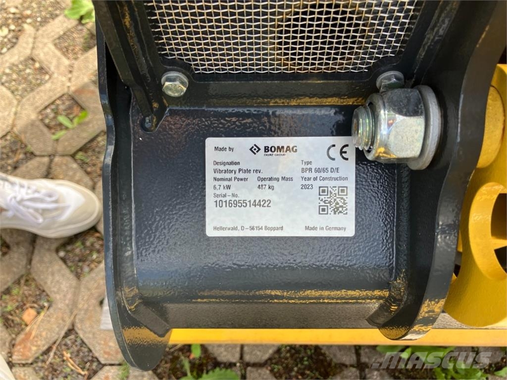Bomag DE BPR 60/65 D/E Stage V Plate compactors