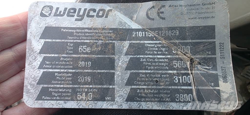 Weycor 65e Mini loaders