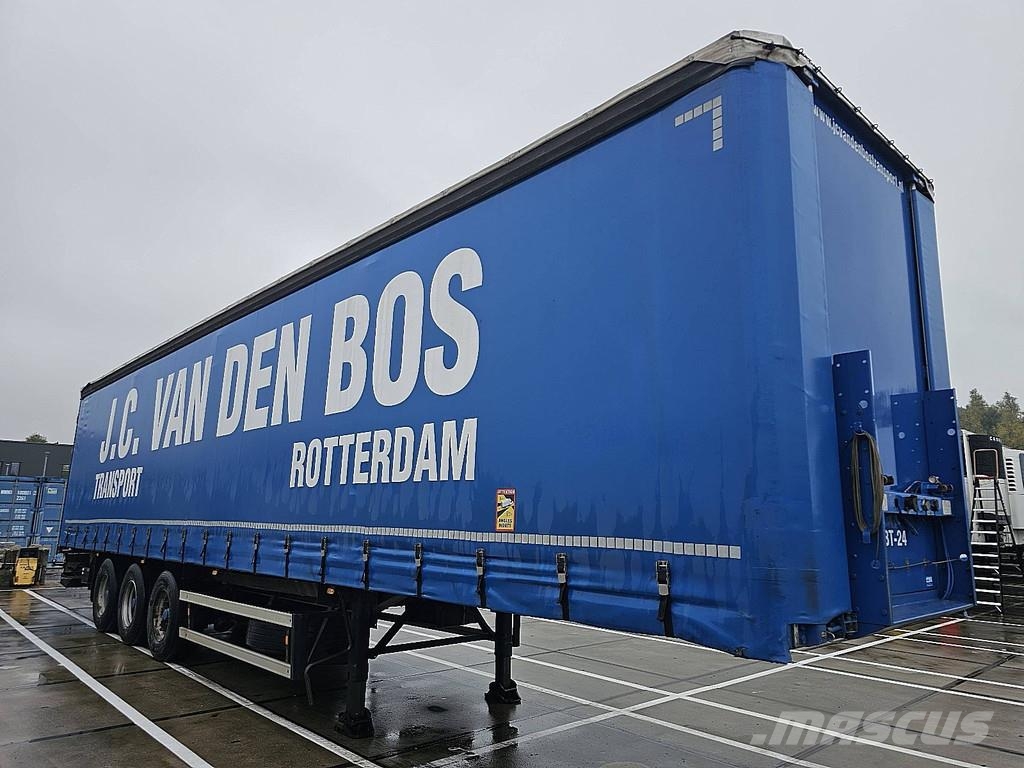 Groenewegen DRO-14-27 GEGALVANISEERD BPW Tentpoolhaagised