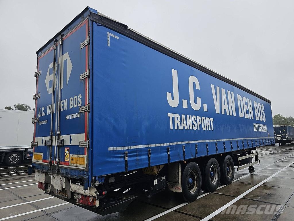Groenewegen DRO-14-27 GEGALVANISEERD BPW Tentpoolhaagised