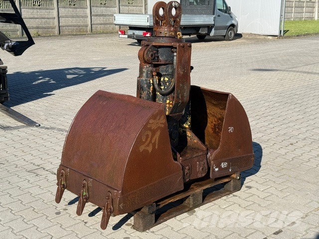 Zeppelin HYDRAULIC CLAMSHELL GRAB 800 MM Pinzas