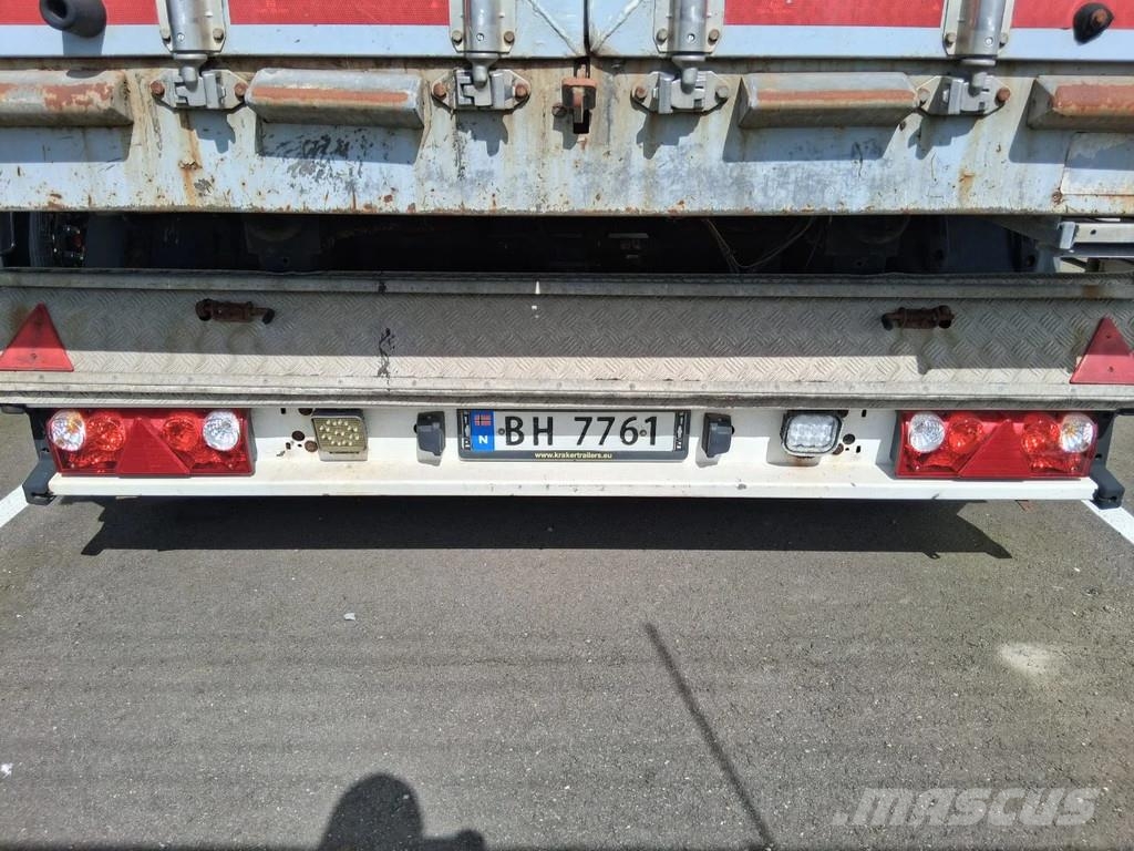 Kraker Two opening side CF-504 Hydraulic height 4.20m Cajas de piso oscilante
