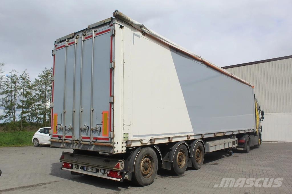 Kraker Two opening side CF-504 Hydraulic height 4.20m Cajas de piso oscilante