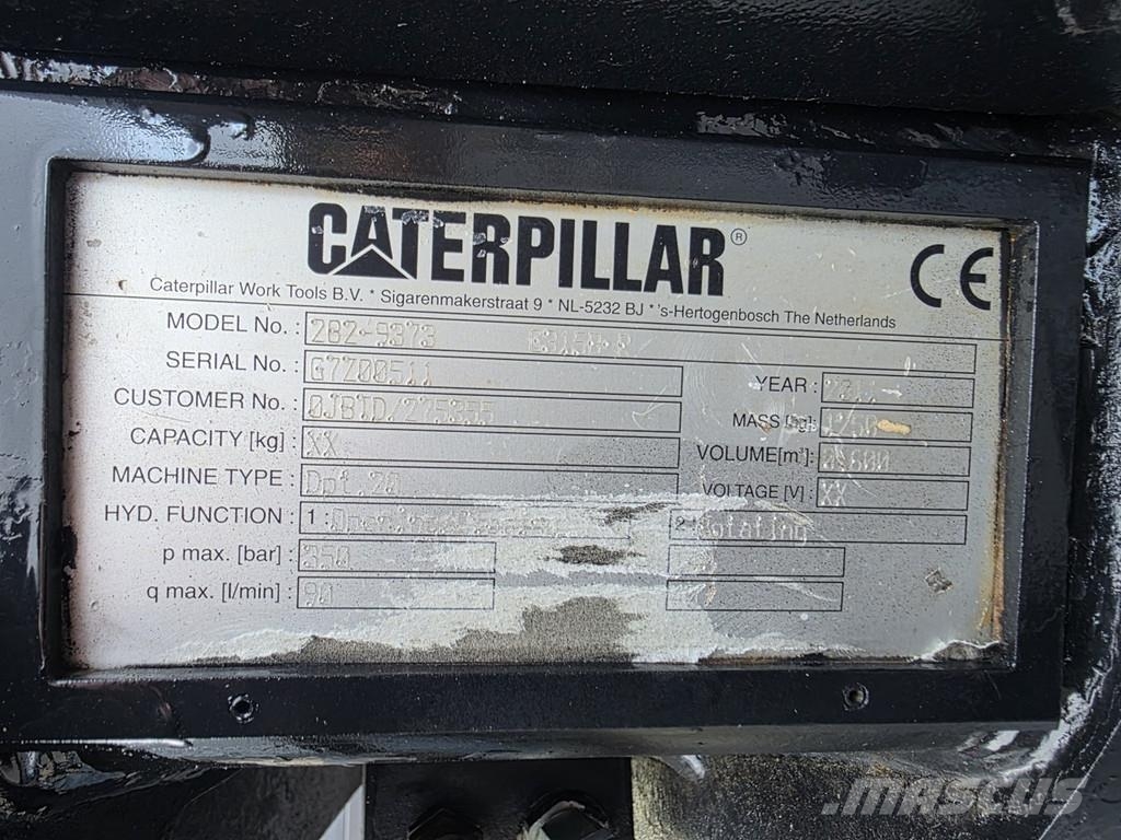 Verachtert vrg 25 sorteergrijper sorting grab cw30 cw 40 خطاطيف