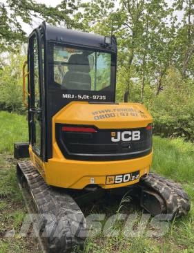 JCB 50 z-2 Pro Minigraafmachines < 7t
