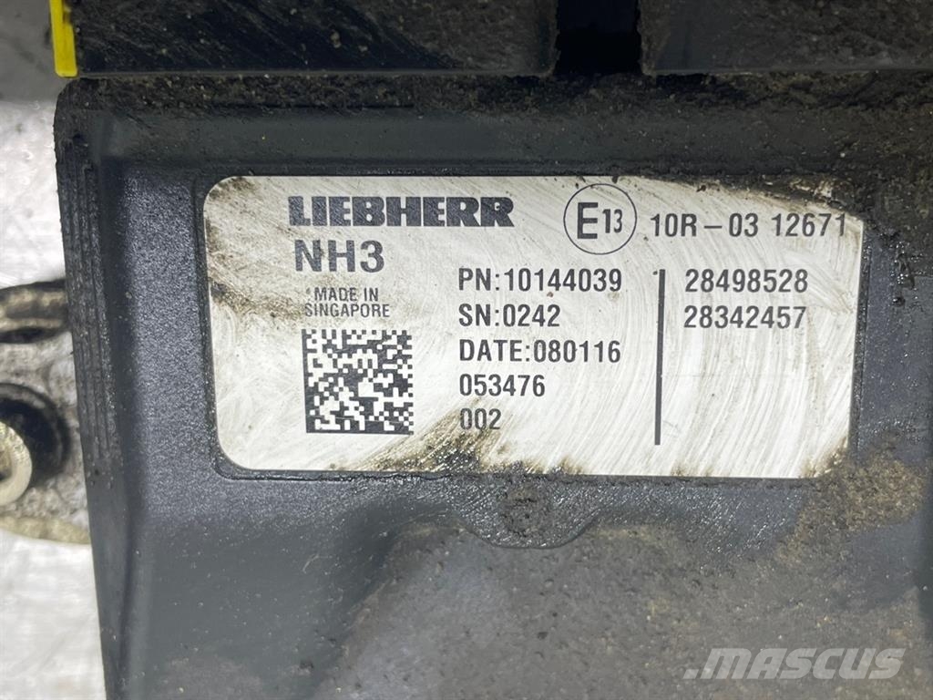 Liebherr L556-10144041-Particulate filter/Partikelfilter Motorok