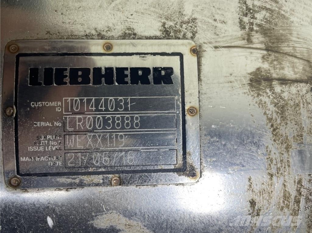 Liebherr L556-10144041-Particulate filter/Partikelfilter Motorok
