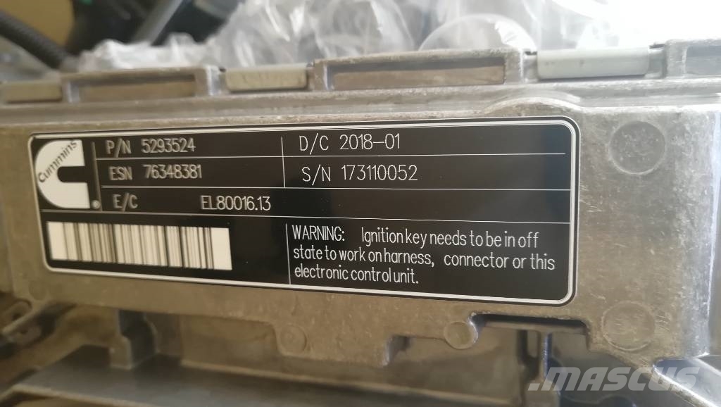 Cummins ISF3.8   Diesel Engine for Construction Machine Motorer