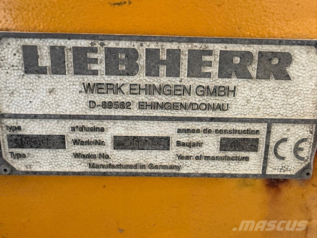 Liebherr LTM 1160/2 UTM655 10x6, FLYJIB, SWISS All terrain cranes