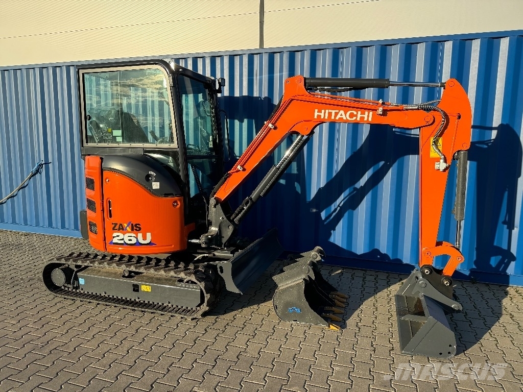 Hitachi ZX 26 U-6, 2023, Polska - używane minikoparki do 7