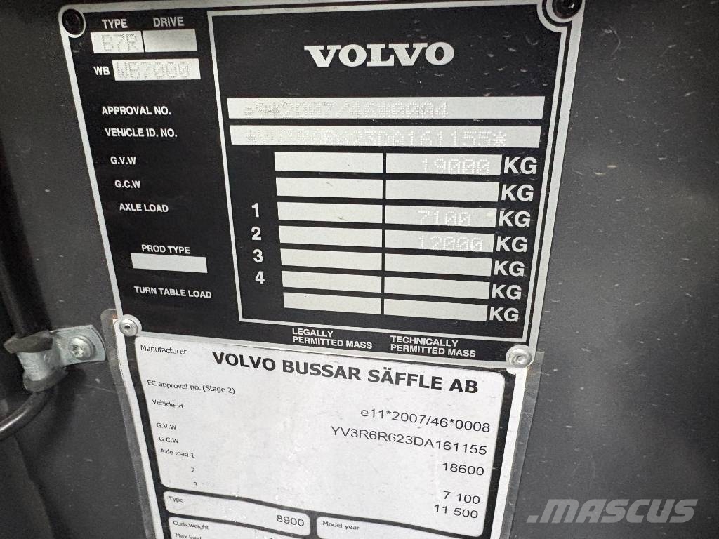 Volvo 8900 LE Linnadevahelised bussid