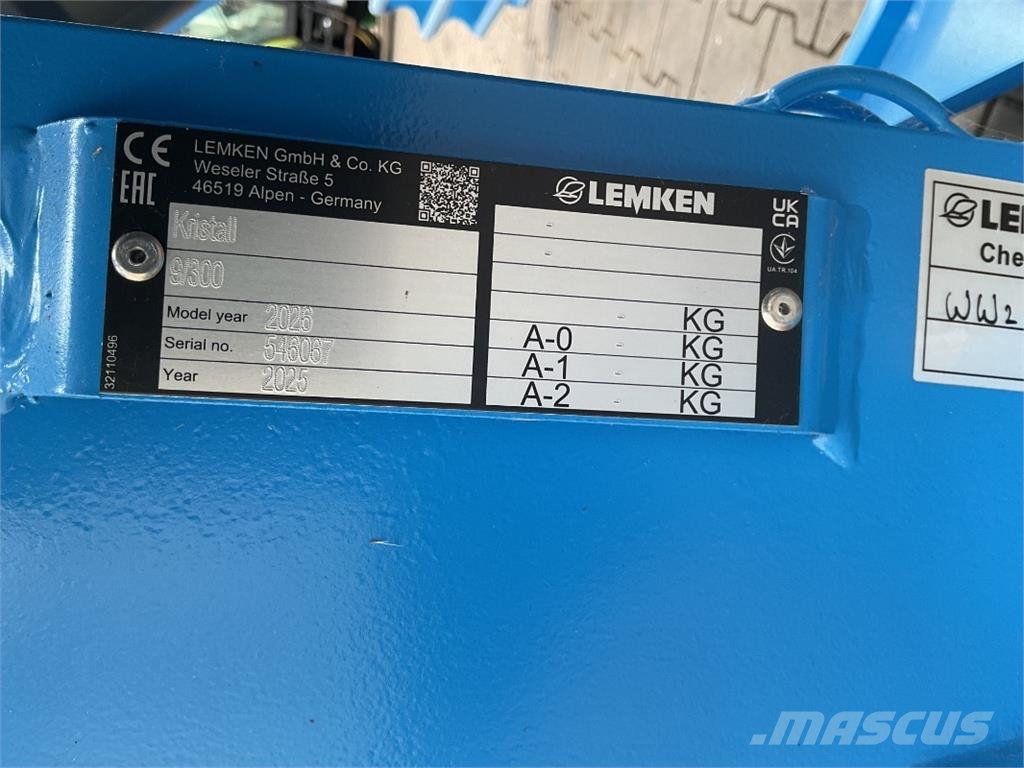 Lemken Kristall 9/300 Cultivatoren