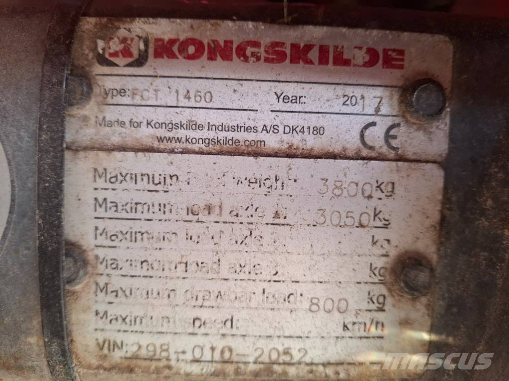 Kongskilde FCT 1460 حصادات الأعلاف