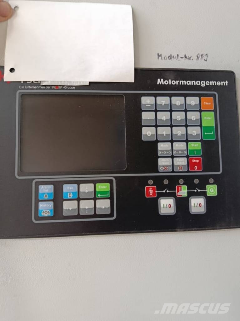 K+S (Wolf) GTK 140 (MAN E2876 E312) Gas BHKW 150 K Plynové generátory