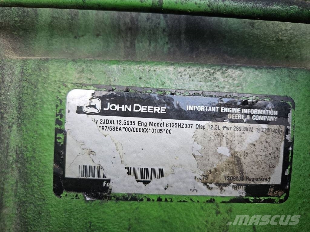John Deere Engine 6125 JOHN DEERE 7300 Mootorid