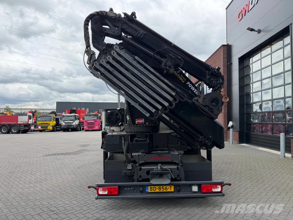 DAF XF 450 6x2 HMF 3220 K6+Fly jib ,Winch Euro 6D A/T 크레인