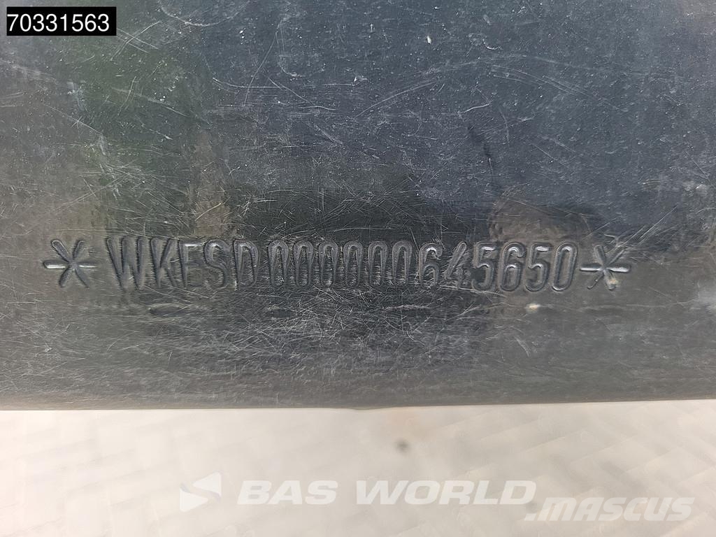 Krone SD Tailgate Lift Axle 250x270cm Semi-reboques com temperatura controlada