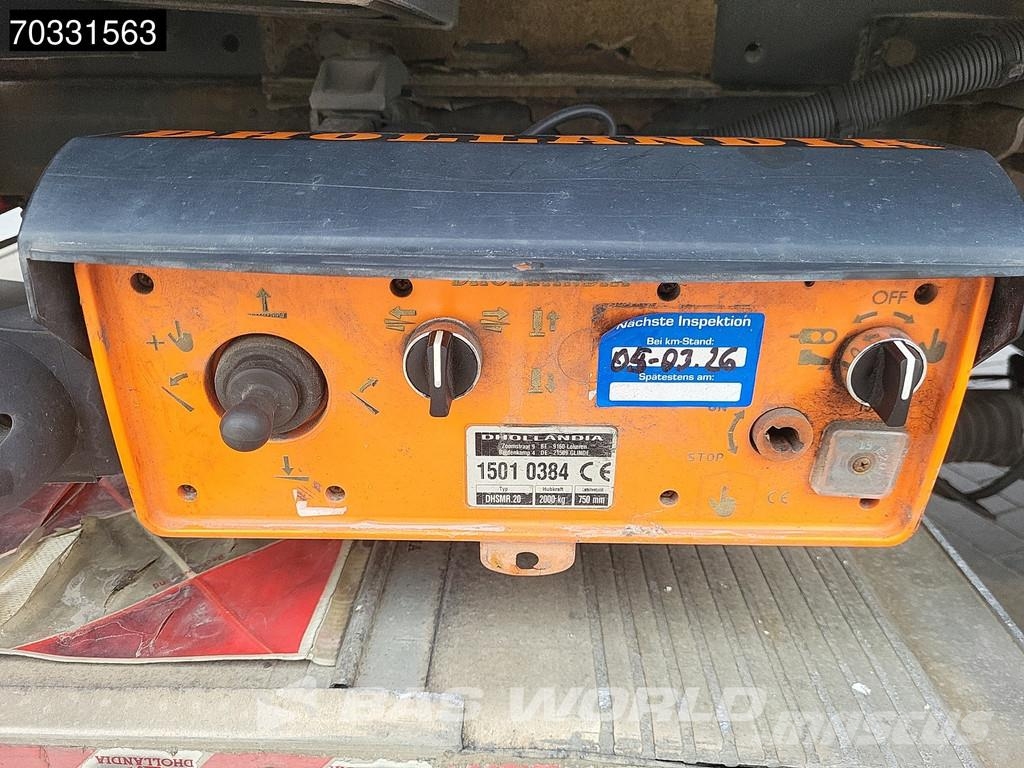 Krone SD Tailgate Lift Axle 250x270cm Semi-reboques com temperatura controlada