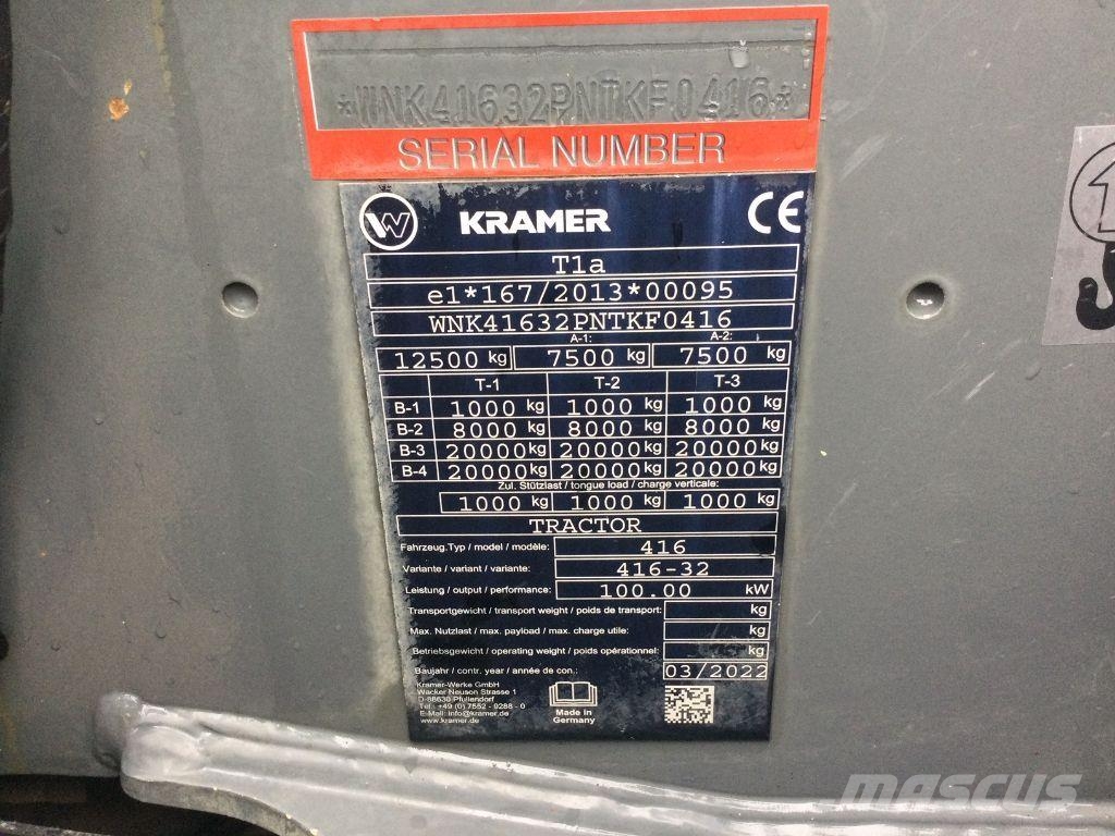 Kramer KT 457 Poljoprivredni teleskopski utovarivači