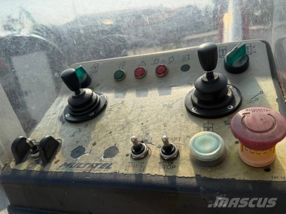 Multitel MT162 المنصات الهوائية المثبتة على شاحنة