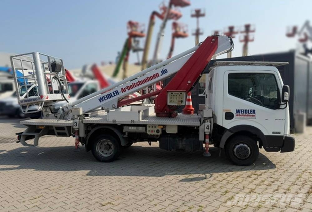 Multitel MT162 المنصات الهوائية المثبتة على شاحنة